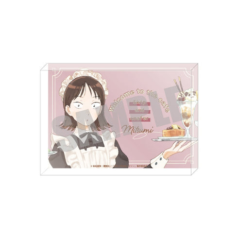 『スキップとローファー』アクリルブロック 岩倉 美津未 Cafe ver.